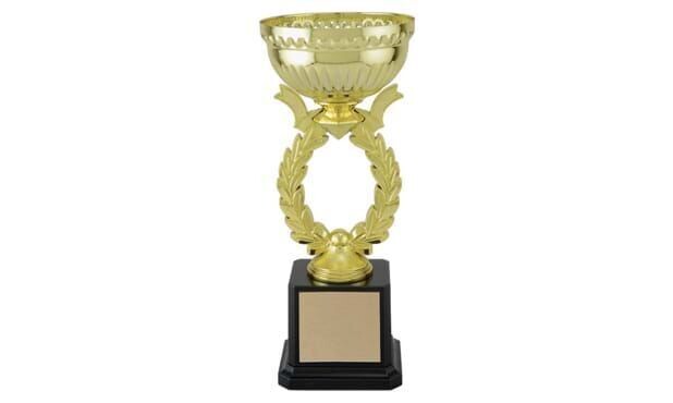 Gold Wreath Cup:  9-5/8"-102812