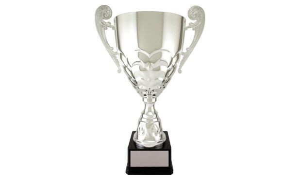 XLarge Bianchi Series Silver Cup Trophy: 20-3/4"-107014