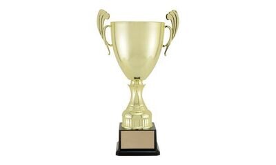 Clarrington Series Gold Cup Trophy: 17-3/4"-107034