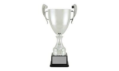 Clarrington Series Silver Cup Trophy: 14-1/2"-107037