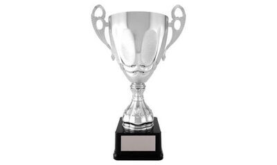 Strattura Series Silver Cup Trophy: 15-7/8"-107048