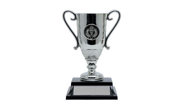 Silver Hugo Cup Trophy: 5-7/8"-107228
