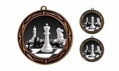 Tivoli Universal Insert Medallion: Antique Bronze 2-1/2"-105828