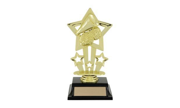 Cheer Trinity Series Trophy: 7"-106903