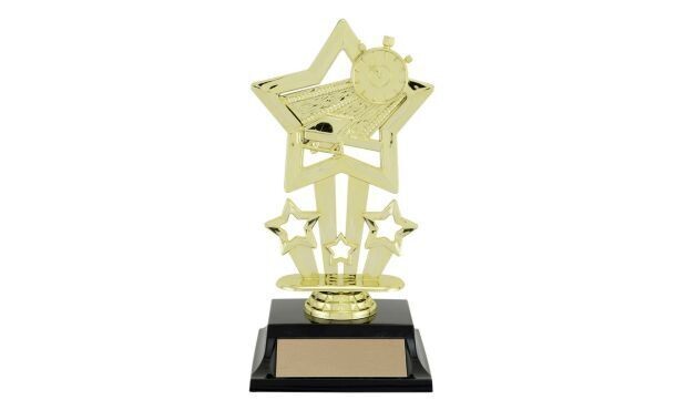 Swimming Trinity Series Trophy: 7"-106910