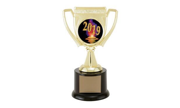 Challenge Cup Trophy with Custom Insert: 7-1/2"-106937