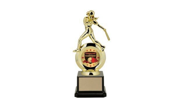 First Choice Female Softball Trophy with Custom Insert: 8-1/4"-107230