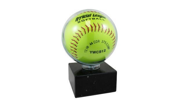 Softball Memento Display Stand: 5-1/2"-103058