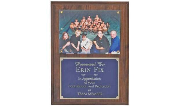 Cherrywood Laminate Photo Plaque: 9" x 12"-103243