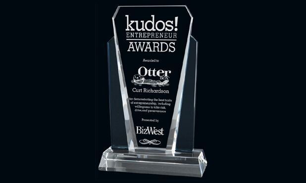 Rockefeller Series Optic Crystal Award: 8-1/2"-105907