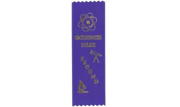 Science Fair 2nd Place Ribbon-100562