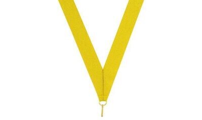 Premium Metallic Gold Neck Ribbon-100789