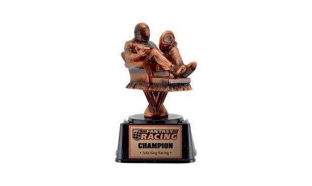 Fantasy Car Racing Keeper Trophy: 7-3/4"-100685