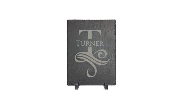 Slate Décor/Plaque with Stand: 5" x 7"-107832