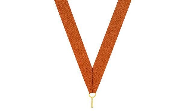 Premium Metallic Bronze Neck Ribbon-100791