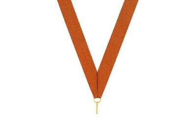 Premium Metallic Bronze Neck Ribbon-100791