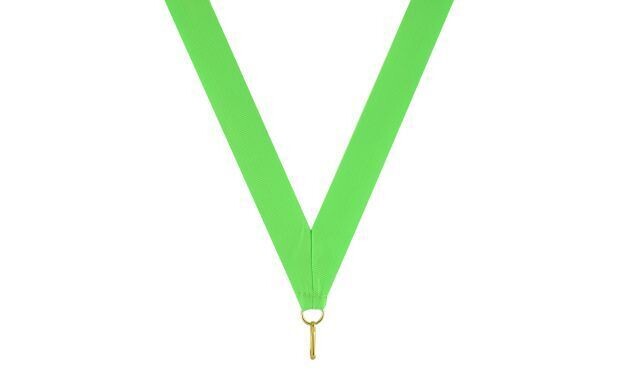 Premium Neon Green Neck Ribbon-100793