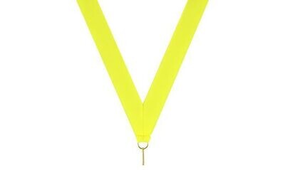 Premium Neon Yellow Neck Ribbon-100795