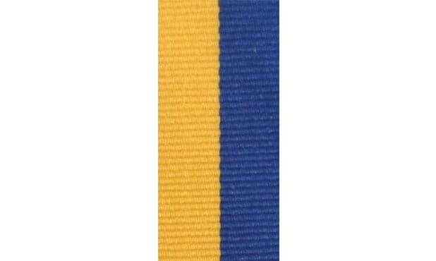 Blue & Gold Neck Ribbon-101470