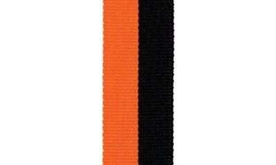 Black & Orange Neck Ribbon-102653