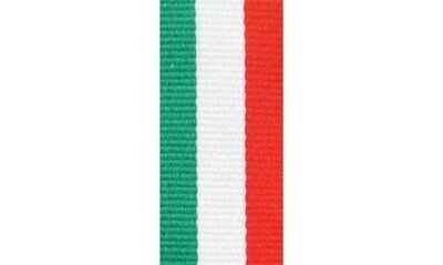 Green, White & Red Neck Ribbon-101473