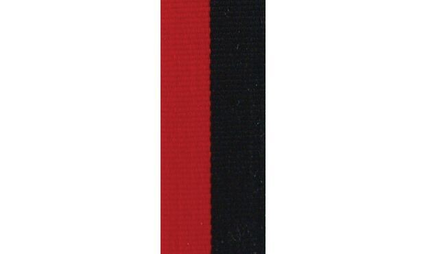 Black & Red Neck Ribbon-103144