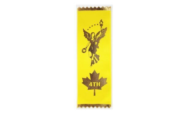 Premier Victory 4th Place Ribbon-106971