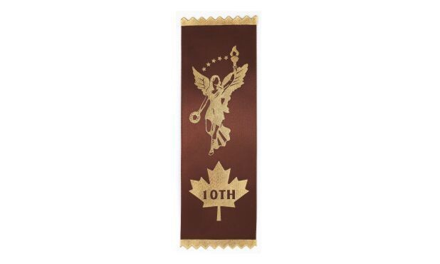 Premier Victory 10th Place Ribbon-106977