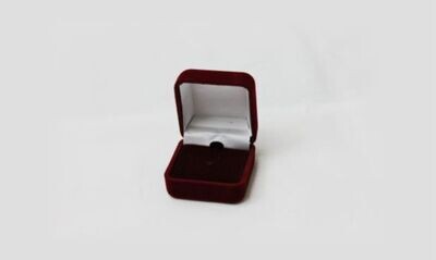 Red Velvet Pin Box Pin Box for up to 1-1/4" Lapel Pins-107944