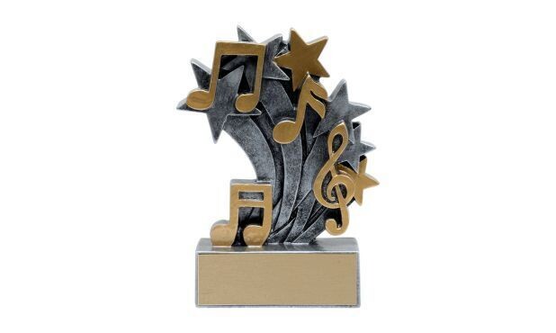 Star Blast Music Sculpture: 4-3/4"-100380