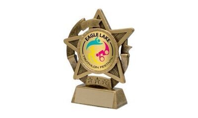 Star Gazer Sculpture with 2" Insert Holder: 5"-100692