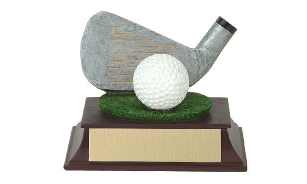 Golf Iron and Ball Golf Resin: 4"-101189