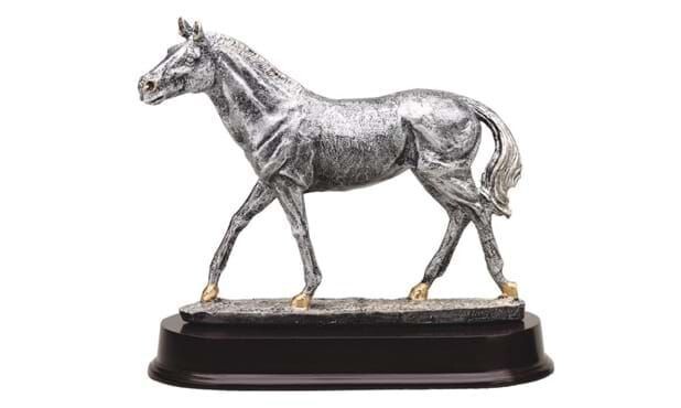 Pewter Horse Sculpture: 8"-102426