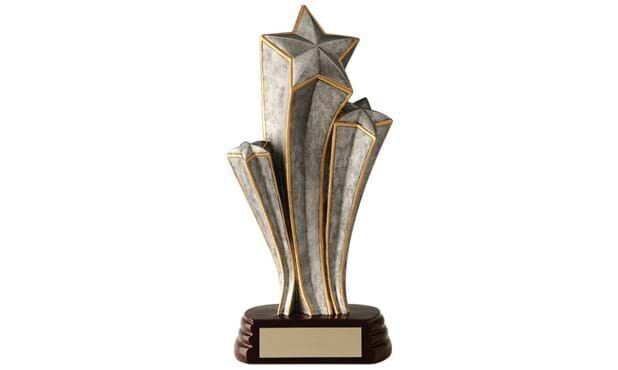 Stars of Achievement Sculpture: 9"-102610