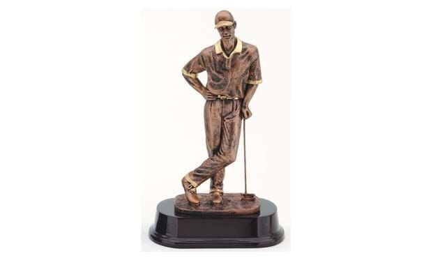 Dual Tone Golfer: 10"-102878