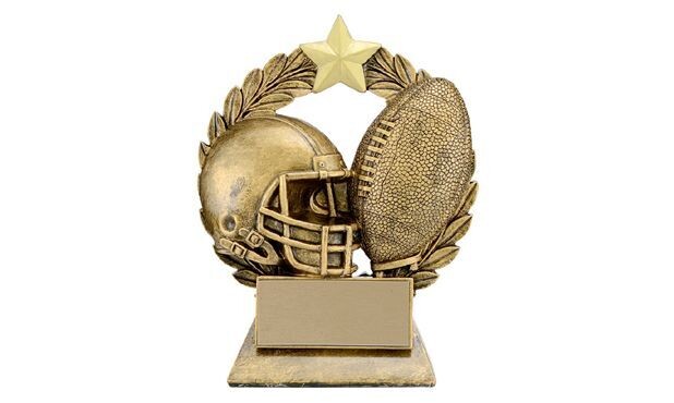 Garland Football Sculpture: 5-1/4"-106726