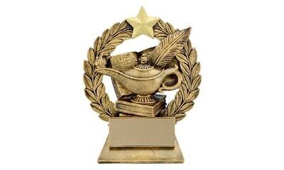 Garland Lamp of Knowledge Sculpture: 6-1/4"-106737
