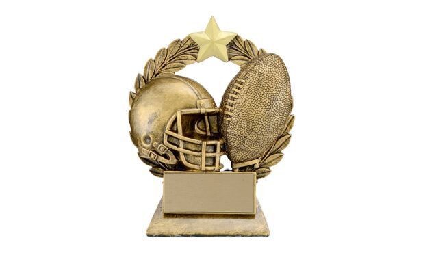 Garland Football Sculpture: 6-1/4"-106734