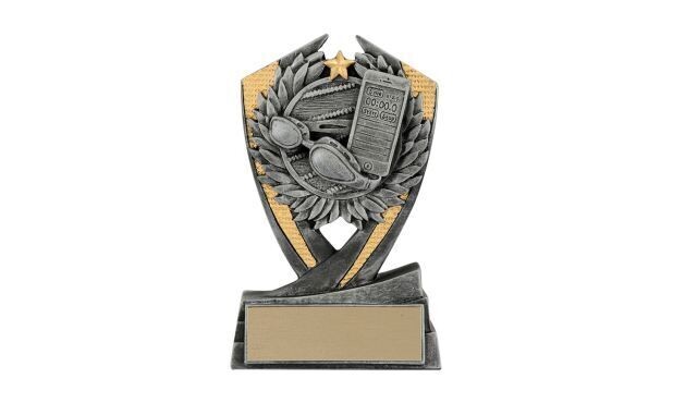 Phoenix Swimming Sculpture: 6"-106774