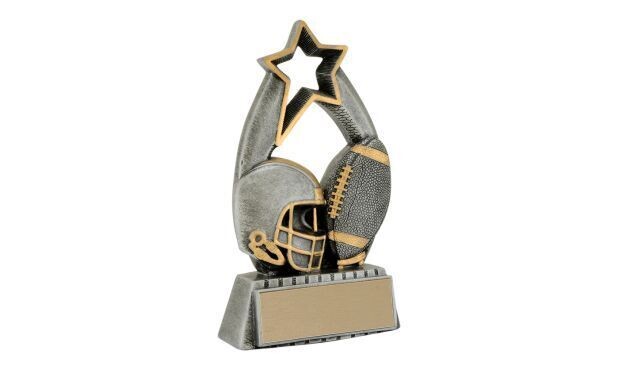 Starlight Football Sculpture: 6"-107194