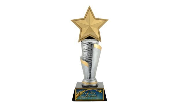 Star Tower Sculpture: 10-3/4"-100385