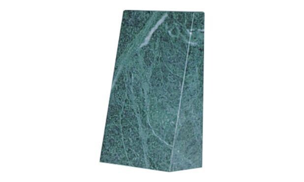 Green Marble Wedge: 3" x 5" x 1/2"-100966
