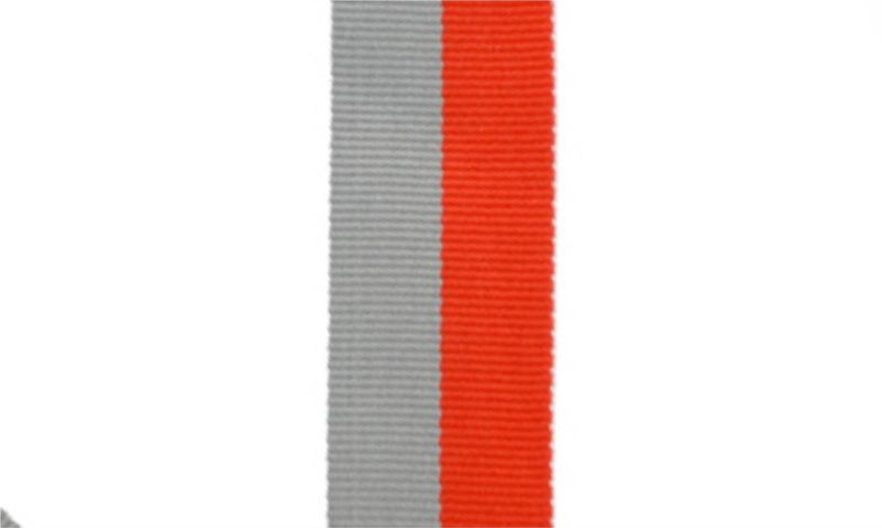Red & Grey Neck Ribbon-108395