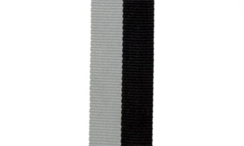 Black & Grey Neck Ribbon-108397