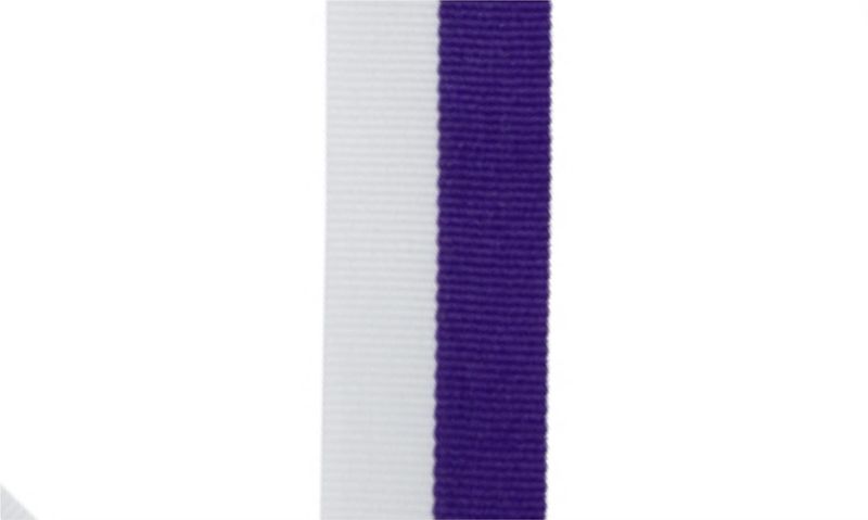 Purple & White Neck Ribbon-108398