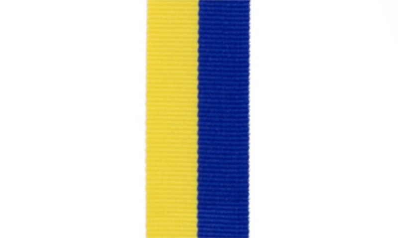 Blue & Yellow Neck Ribbon-108402