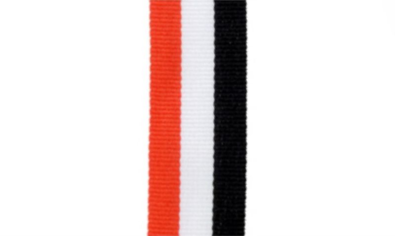 Black, White & Red Neck Ribbon-108404