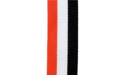 Black, White & Red Neck Ribbon-108404
