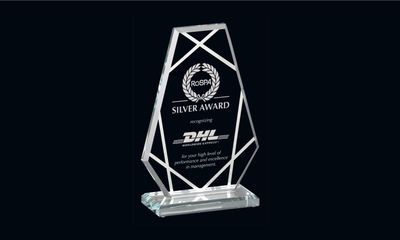Sterling Glass Award: 7-5/8"-108419