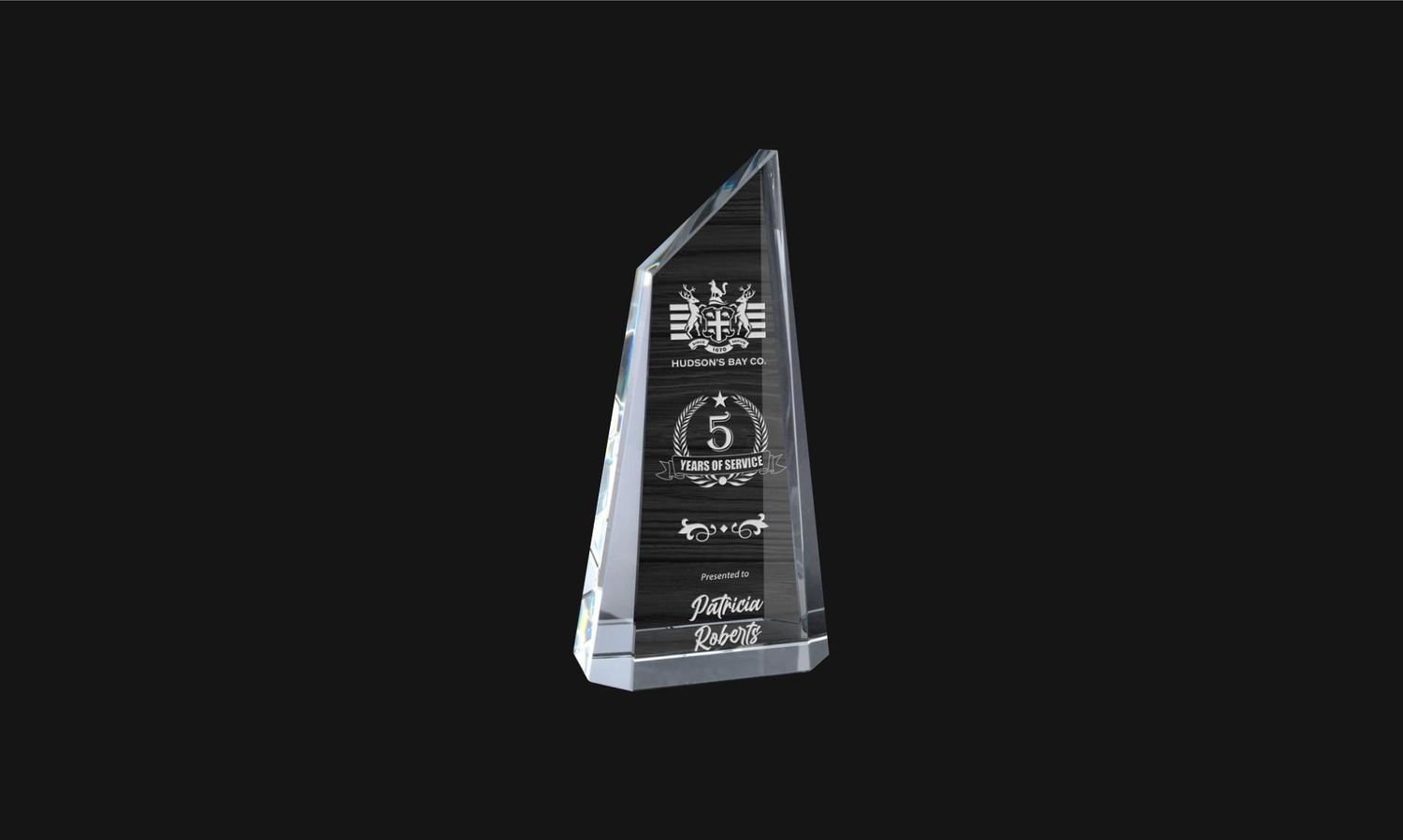 Paramount Series Optic Crystal Award: 8" -108443